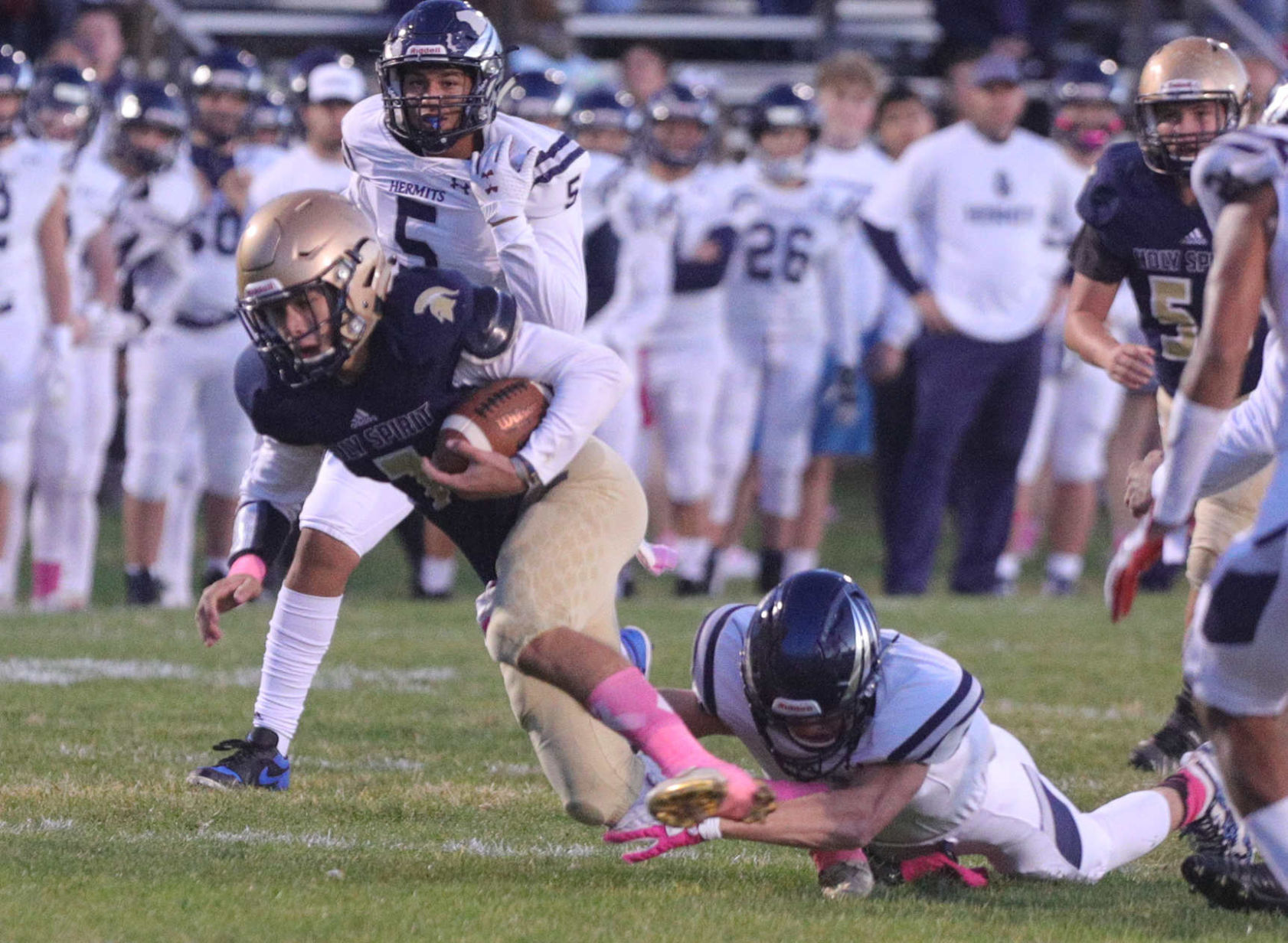 St. Augustine Prep vs Holy Spirit football game